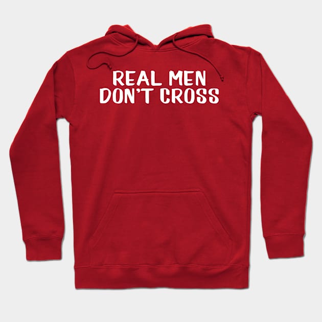 Real me don't cross Hoodie by AnnoyingBowlerTees